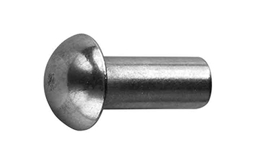 ステンレス SUS316L(A4) 丸リベット (軸径x首下長)